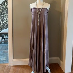 Strapless petite dress